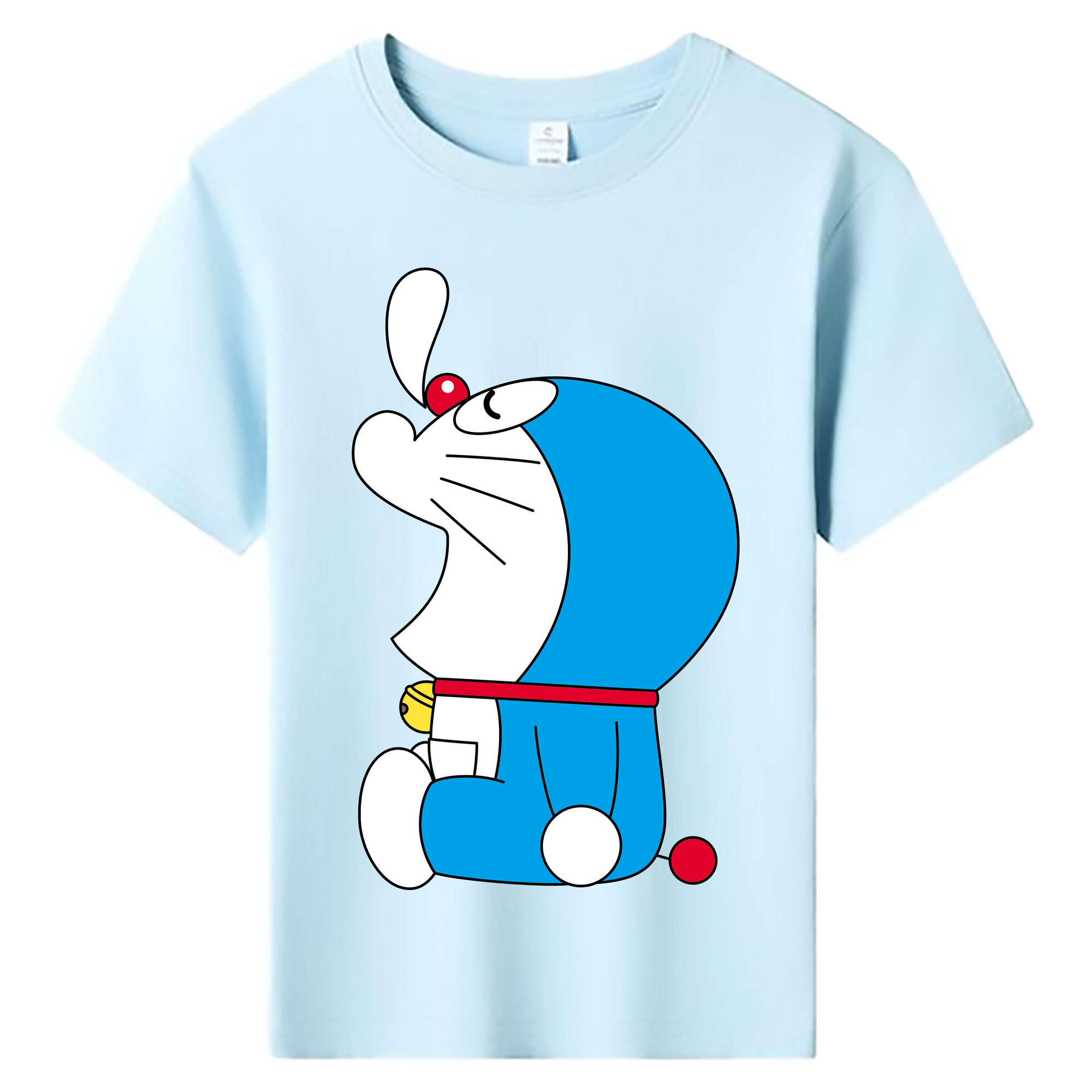 （画像用） ドラえもん Doraemon 綿100％キッズTシャツ（フロントプリント）